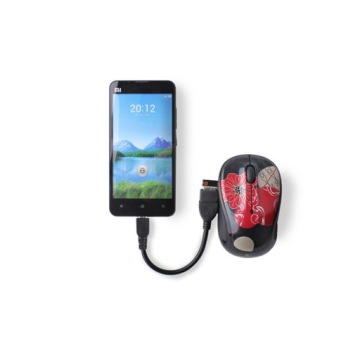 КАБЕЛЬ-АДАПТЕР OTG MICRO USB (НОВЫЙ MINI USB) - USB