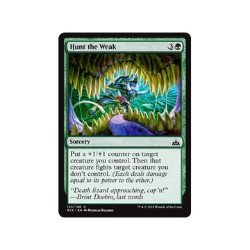 MTG 4x Hunt the Weak
