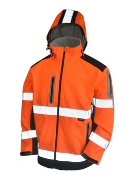 BETA KURTKA SOFTSHELL OSTRZEGAWCZA VWJK177ON/3XL