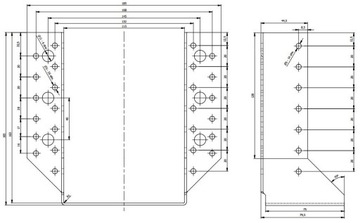 СОЕДИНИТЕЛЬ КРОНШТЕЙНА БАЛКИ WB33 115x163 СЕРТИФИКАТ