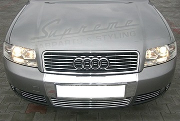 ХРОМИРОВАННАЯ ДЕКОРАТИВНАЯ НАКЛАДКА AUDI A4 B5 B6 A3 8L A6 C4 C5 A8 D2 D3 ВОЗДУХОЗАБОРНИКИ