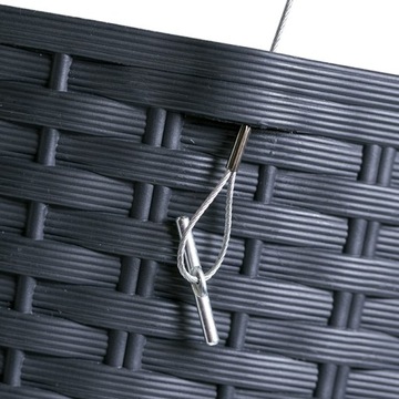 фото ориг. №3, Flowerpot wall-mounted+ irrigation rattan 25, 5xh22cm