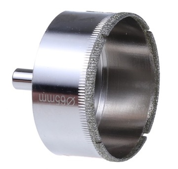 OTWORNICA DIAMENTOWA 65 mm KORONKA DO GRESU PŁYTEK