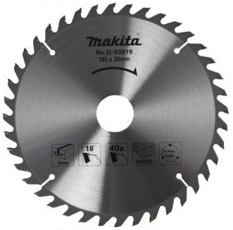 MAKITA D-03919 TARCZA DO DREWNA 185X30 40Z DO PILARKI