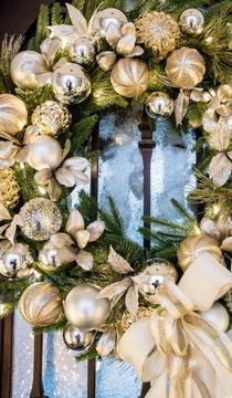 РОЖДЕСТВЕНСКАЯ ЛЕНТА САНТА ОЛЕНЬЯ ОВЦА