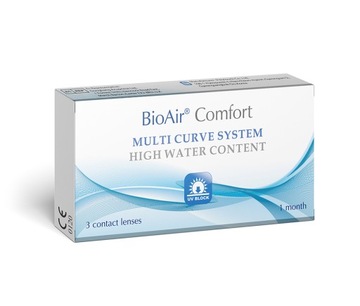 Uniwersalne soczewki BioAir Comfort 3szt.