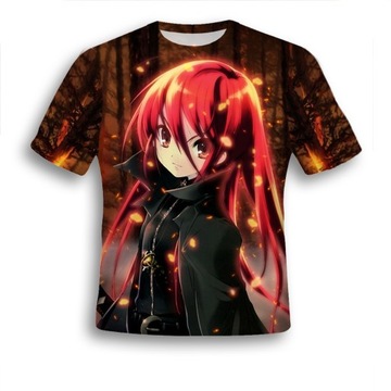 KOSZULKA FULLPRINT T-shirt MANGA S MŁODZIEŻOWA