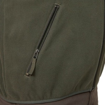 Теплый охотничий флисовый свитшот SOLOGNAC KHAKI XL