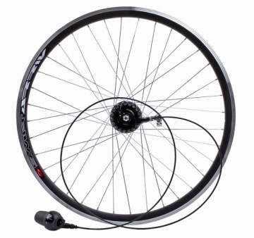 Kolo 28 Alu Shimano Nexus Inter 7 Rychlostních Stupňů Černé