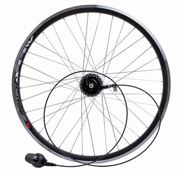 Koło 26 ALU SHIMANO NEXUS INTER 7 BIEGÓW CZARNY