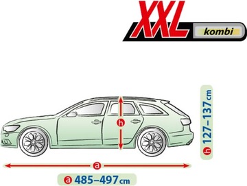 STRONG Брезентовый чехол для BMW 5 серии E61 Мембрана