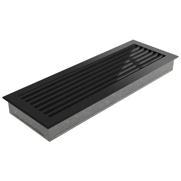 фото ориг. №7, Lattice ventilation colored grilles fresh 17x49 centimeters black