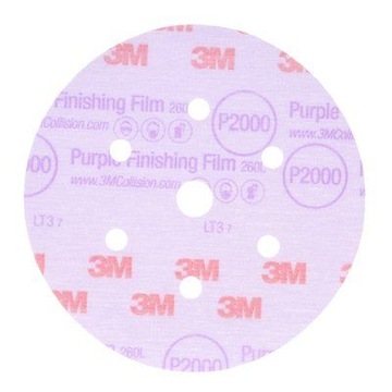 3M 34784 Papier ścierny na rzep 260L Hookit P1500