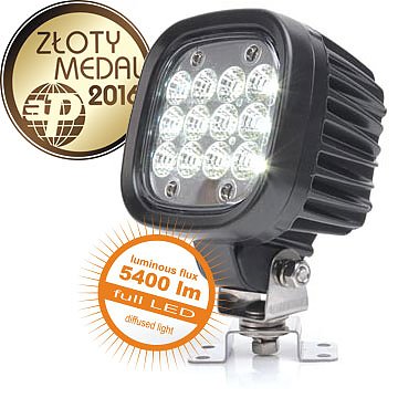 LAMPA ROBOCZA 12LED 12-24V 5400 lm WAŚ W130/978