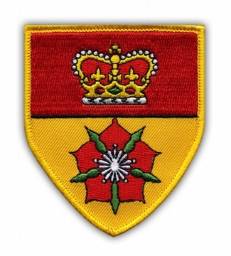 Anglia - Naszywka Herb hrabstwa Hampshire HAFT