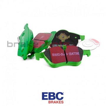 EBC GREEN SUV KLOCKI PRZÓD TOYOTA RAV 4 III IV