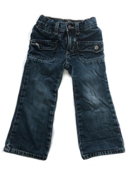 Niebieskie Jeansy dzwony Old Navy 3 latka