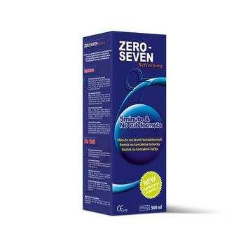 Płyn do soczewek Zero-Seven Refreshing 500ml