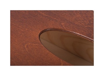 CHUSTECZNIK drewniany pudełko na chusteczki ORZECH