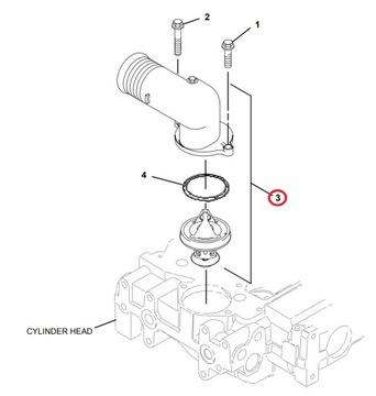 ТЕРМОСТАТ С КОРПУСОМ TEREX 760 820 860 880 ELITE