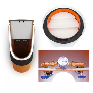 фото ориг. №5, Well water meter h= 1200 dn400+valves certified