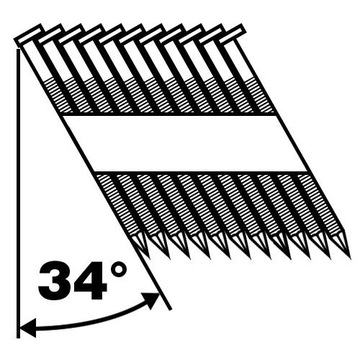 Гвозди PASLODE, SENCO, 3,1X90RING GALW -2,2 ТЫС.