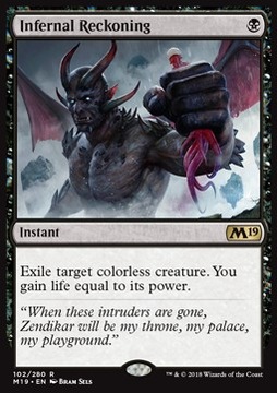 Infernal Reckoning - usuwa stwora @@@@@