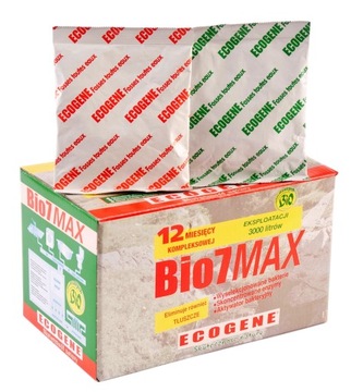 Bio7 MAX 2KG + Bio7 ШОК БАКТЕРИИ ДЛЯ КАНАЛИЗАЦИИ СТОЧНЫХ ВОД