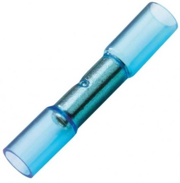 SZYBKO ZŁĄCZKA KABLI CRIMP Z KLEJEM BLUE 2,50 5szt