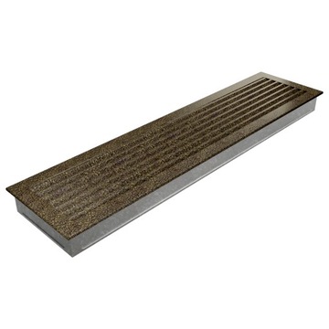 фото ориг. №5, Lattice ventilation colored grilles fresh 17x70 centimeters black-gold
