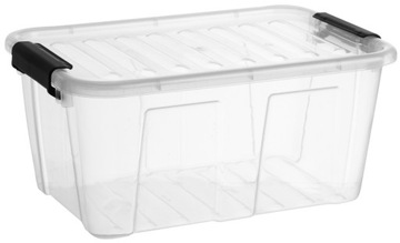 Pojemnik pudło z pokrywą Plast Team HOME BOX 7,7L