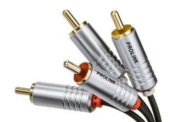 Prolink Futura Slim | przewód 2x RCA/2x RCA | 1,5m