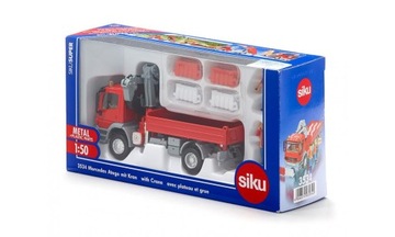 SIKU 3534 MERCEDES ATEGO С ПОВОРОТНЫМ КРАНОМ 1:50