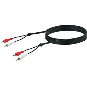 Kabel audio Schwaiger CIK5125 2xRCA na 2xRCA 10 m