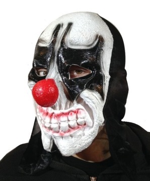 Maska Klaun z Horroru Klauna Straszny Clown KAT