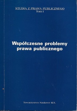 WSPÓŁCZESNE PROBLEMY PRAWA PUBLICZNEGO - Fundowicz