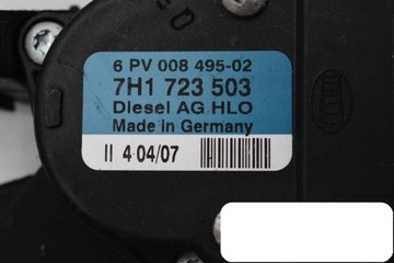 педаль газа VW T5 2.5 TDI 7H1723503 6PV008495 -02