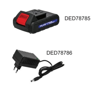 фото ориг. №3, Screwdriver dedra power supply rechargeable 14, 4 v ded7878