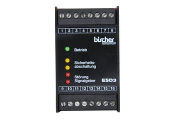 Реле безопасности BIRCHER ESD3-05-230AC, 230 В переменного тока