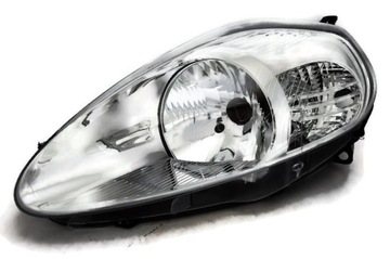 FIAT GRANDE PUNTO 08- REFLEKTOR LEWY NOWY 8 PIN^