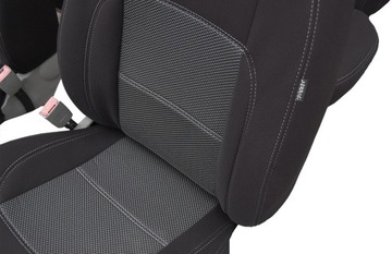 Pokrowce na fotele samochodowe szyte na miarę Fiat GRANDE PUNTO ŻAKARD