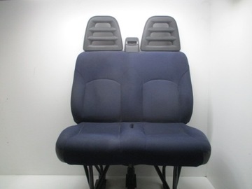iveco daily 06-12 fotel podwójny ławka