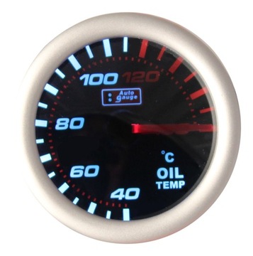 WSKAŹNIK TEMPERATURY OLEJU Auto Gauge SMOKE MDC BB