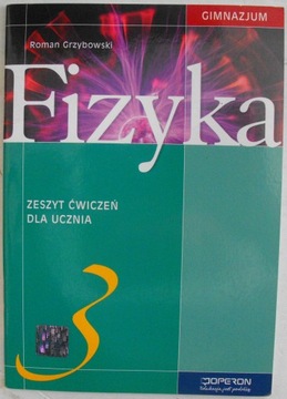 Fizyka 3 zeszyt ćwiczeń Grzybowski OPERON