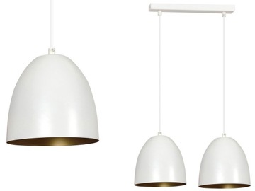 NOWOCZESNA WISZĄCA LAMPA LENOX TRZY KOLORY LED