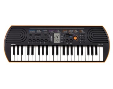 Мини-клавиатура CASIO SA-76 + аккумуляторы