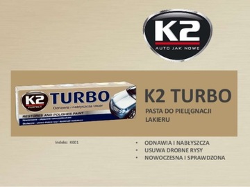 TEMPO 120г TURBO NANOPARTICLES K2 ПОЛИРОВАЛЬНАЯ ПАСТА 681