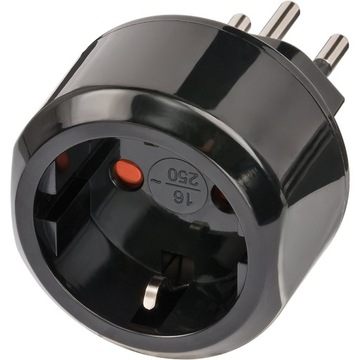 Adapter podróżny z uziemieniem Szwajcaria