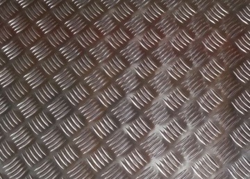 Blacha aluminiowa ryflowana 3mm 50x100cm