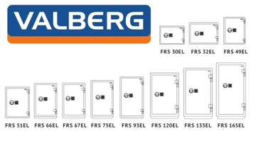 Valberg FRS 30 EL огнестойкий противовзломный сейф